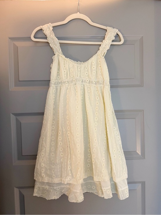 Dresses & Skirts - Cream Eyelet Sundress